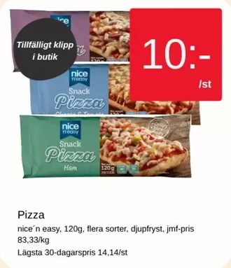 Snack Pizza