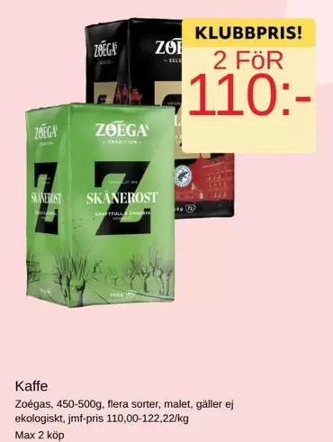 Zoegas - Kaffe