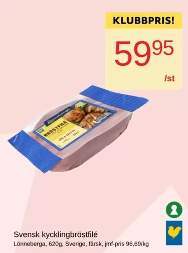 Lönneberga - Svensk kycklingbröstfilé