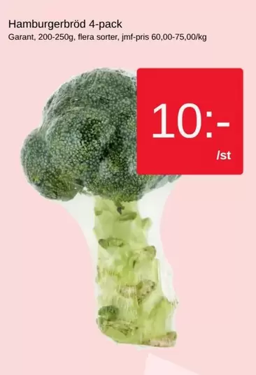 Garant - Hamburgerbröd