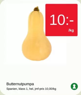 Butternutpumpa