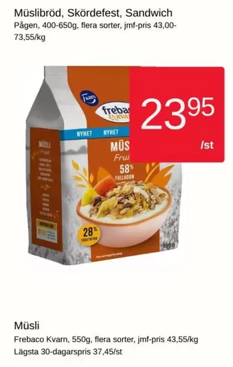 Frebaco - Müsli