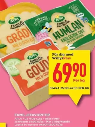 Arla - Familjefavoriter