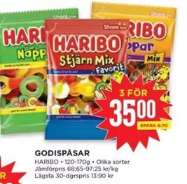 Haribo - Godispåsar