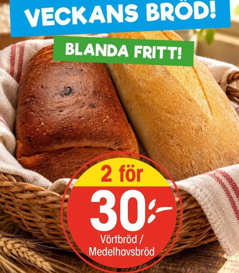 Vörtbröd / Medelhavsbröd