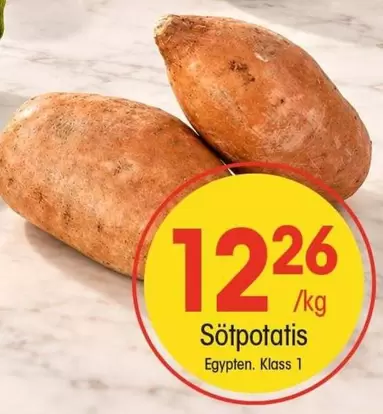 Sötpotatis