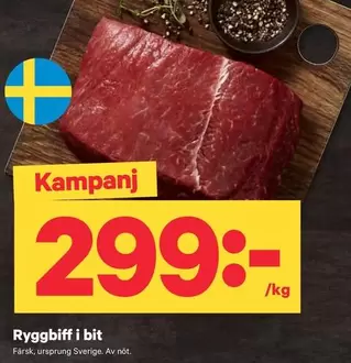 Ryggbiff i bit