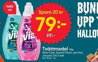 Via - Tvättmedel