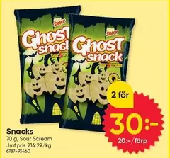 Ghost snack