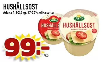 Arla - HUSHÅLLSOST
