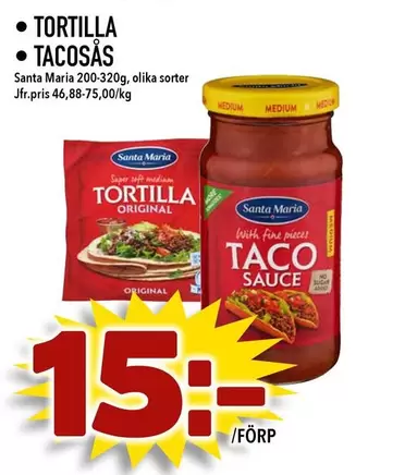 Santa Maria - TORTILLA TACOSAS