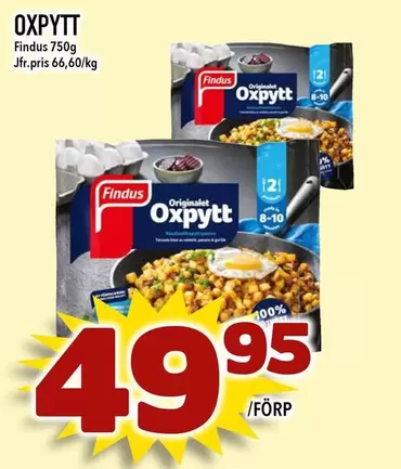 Findus - Oxpytt