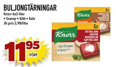 Knorr - BULJONGTÄRNINGAR