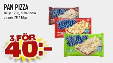 Billys - PAN PIZZA