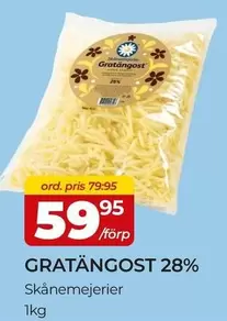 Skånemejerier - GRATÄNGOST 28%