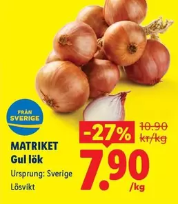 Gul lök