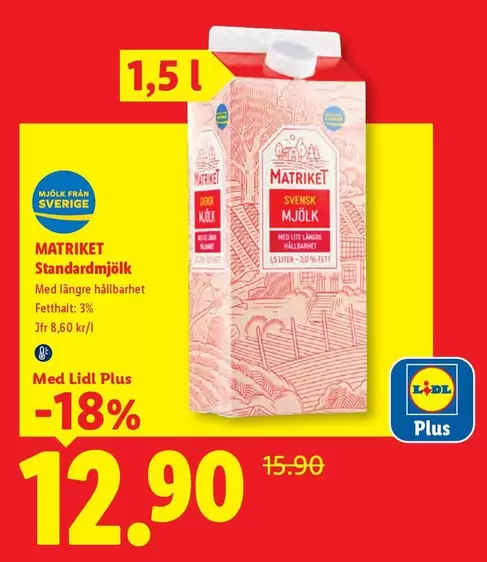 Standardmjölk