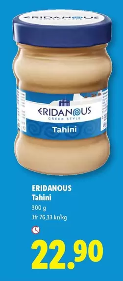 Eridanous - Tahini