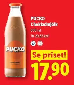 Pucko - Chokladmjölk