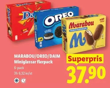 marabou - Miniglassar flerpack