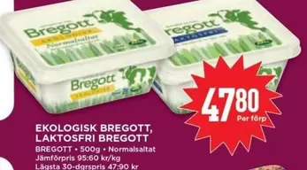 Bregott - EKOLOGISK BREGOTT, LAKTOFRI BREGOTT