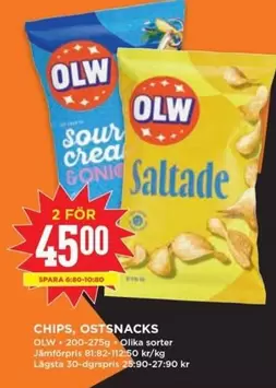 OLW - Chips, Ostsnacks