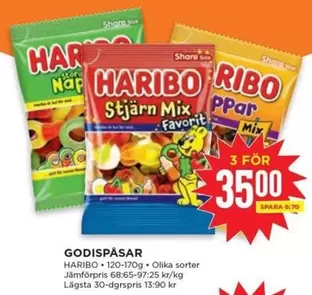 Haribo - GODISPÅSAR STJÄRN MIX FAVORIT