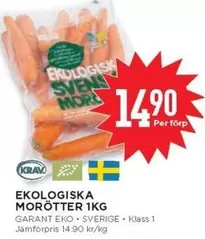 EKO - LOGISKA MORÖTTER 1KG