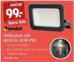 Strålkastare LED 4050 lm 30 W IP65