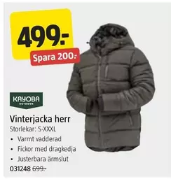 Vinterjacka herr