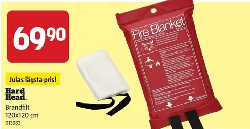 Brandfilt 120x120 cm 013983