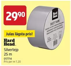 Silvertejp 25 m 017714