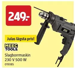 Meec Tools - Slagborrmaskin 230 V 500 W 019385