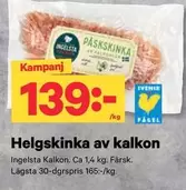 Ingelsta kalkon - Helgskinka av kalkon