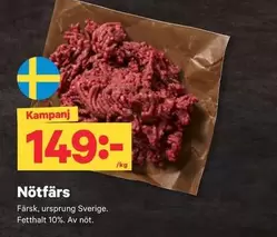 Nötfärs