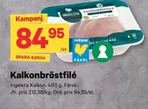 Ingelsta kalkon - Kalkonbröstfilé