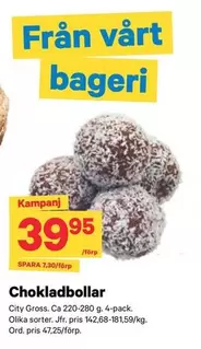 Chokladbollar