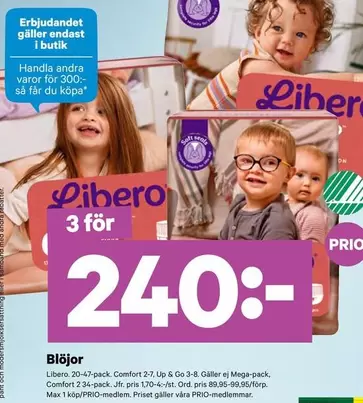 Libero - Blöjor