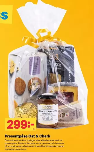 Presentpåse Ost & Chark