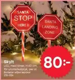 Zone - Skylt LED