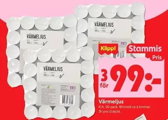Värmeljus