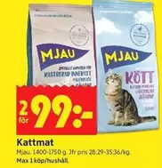 mjau - Kattmat