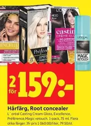 Hårfärg, Root concealer