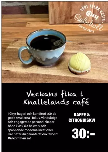 Favorit - Kaffe & Citronkaka