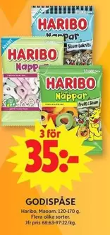 Haribo - Nappar