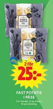 FAST POTATIS I PÅSE