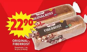 Skogaholm - ORIGINAL-, FIBERROST