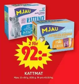 mjau - Kattunge Kattmat