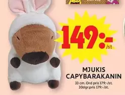 MJUKIS CAPYBARAKANIN