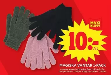 Mywear - MAGISKA VANTAR 1-PACK